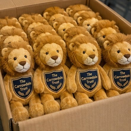 Customized stuffed animals for attractions and visitor sites