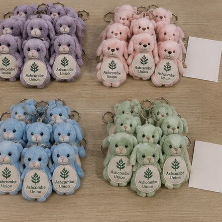 Customized stuffed animals for conferences and giveaways