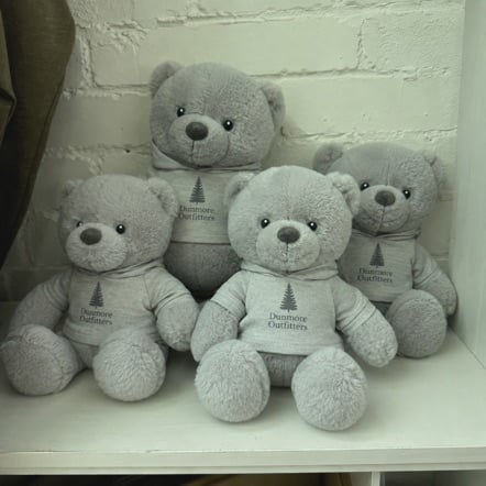 Stuffed animals with logo printing