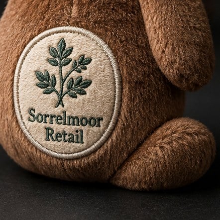 Stuffed animals with logo printing